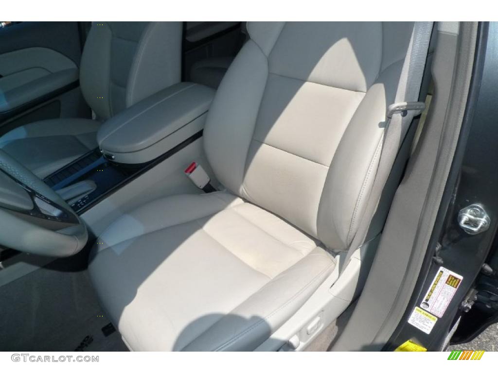 2007 MDX Technology - Nimbus Gray Metallic / Taupe photo #26