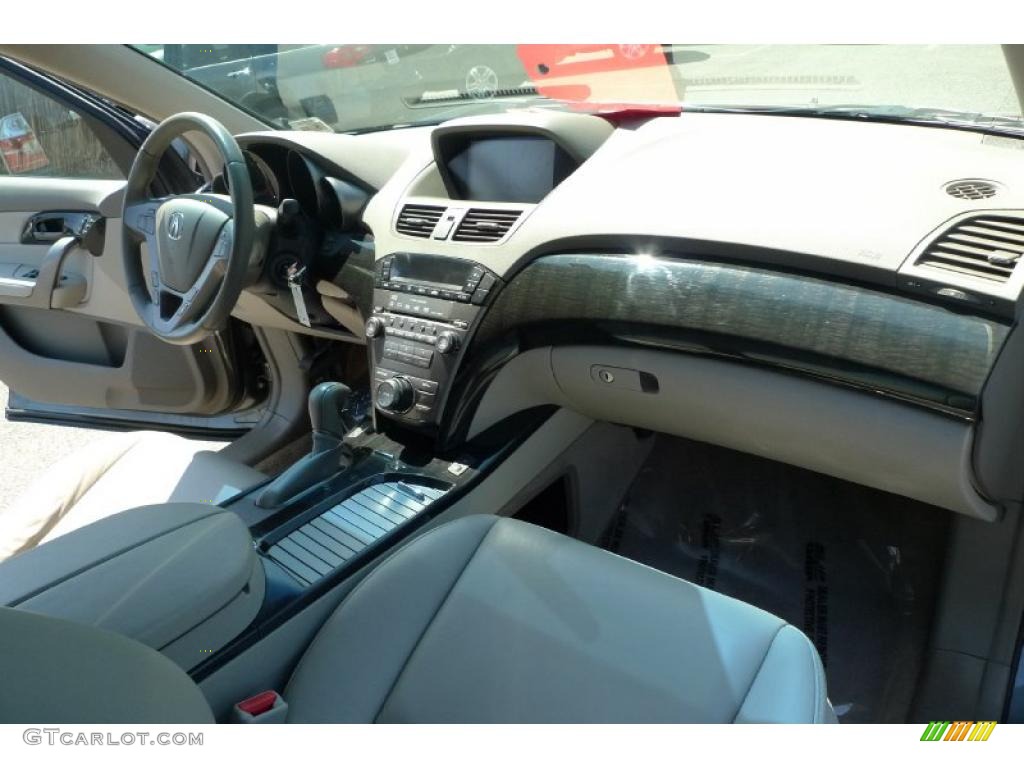 2007 MDX Technology - Nimbus Gray Metallic / Taupe photo #33