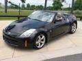 2008 Magnetic Black Nissan 350Z Touring Roadster  photo #13