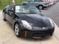 2008 Magnetic Black Nissan 350Z Touring Roadster  photo #15