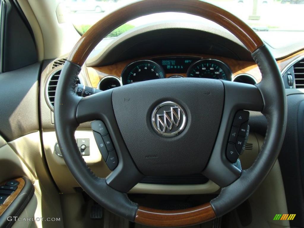 2008 Enclave CX AWD - White Opal / Cashmere/Cocoa photo #16