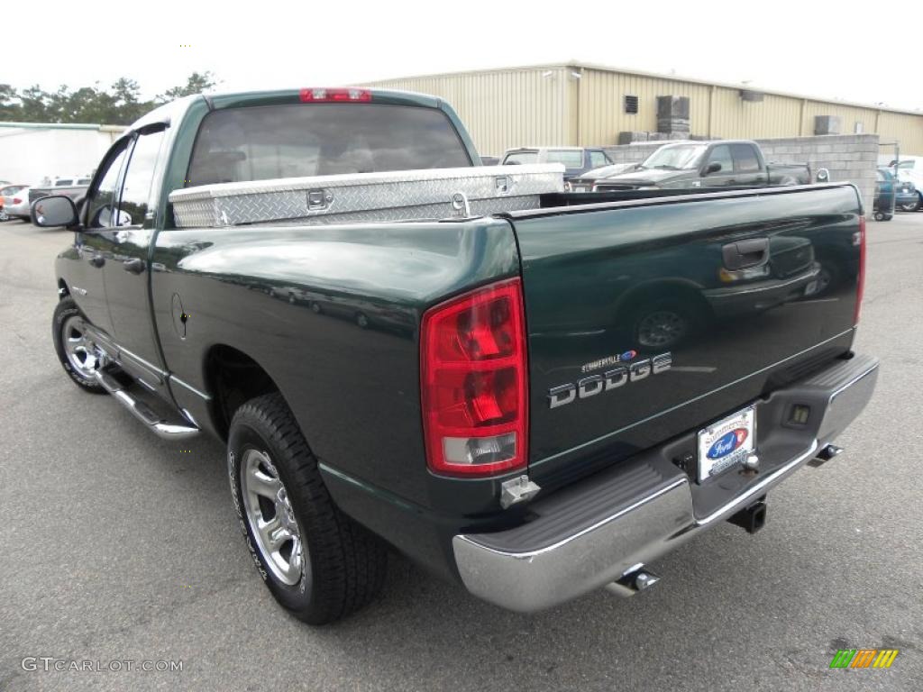 2002 Ram 1500 SLT Quad Cab - Forest Green Pearlcoat / Dark Slate Gray photo #16