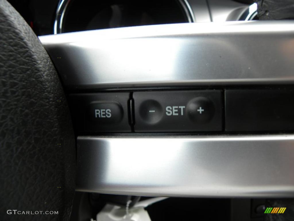 2006 Mustang V6 Premium Coupe - Black / Red/Dark Charcoal photo #20