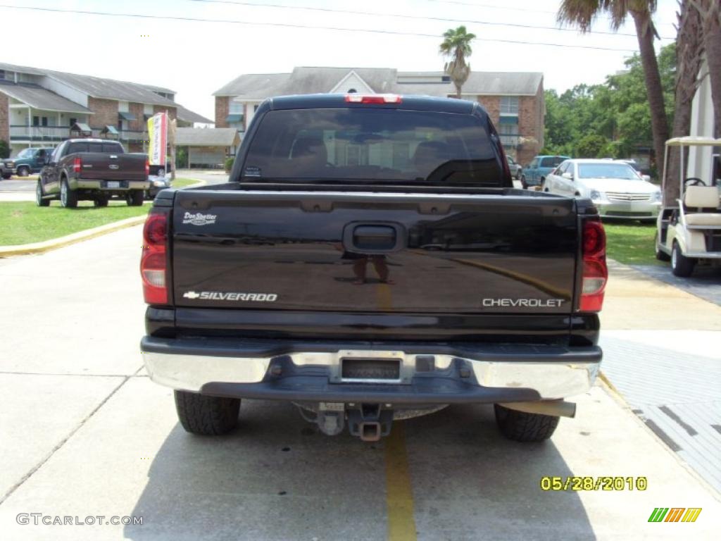 2004 Silverado 1500 Z71 Crew Cab 4x4 - Black / Medium Gray photo #2