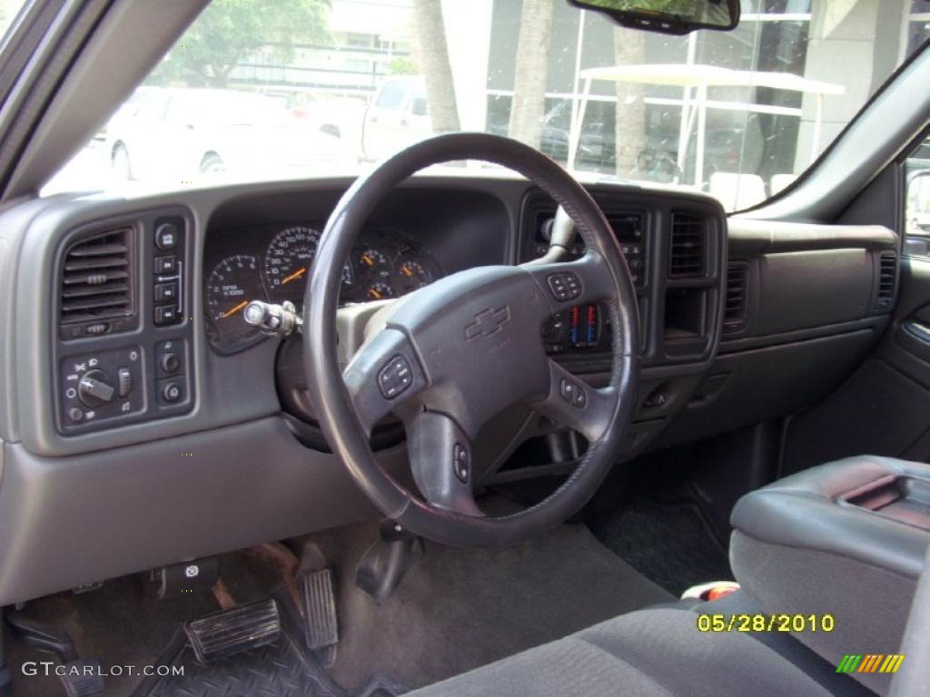 2004 Silverado 1500 Z71 Crew Cab 4x4 - Black / Medium Gray photo #8