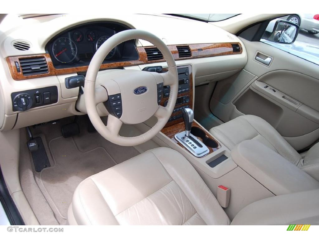 2006 Five Hundred SEL AWD - Oxford White / Pebble Beige photo #4