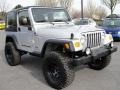 2004 Bright Silver Metallic Jeep Wrangler Sport 4x4  photo #1