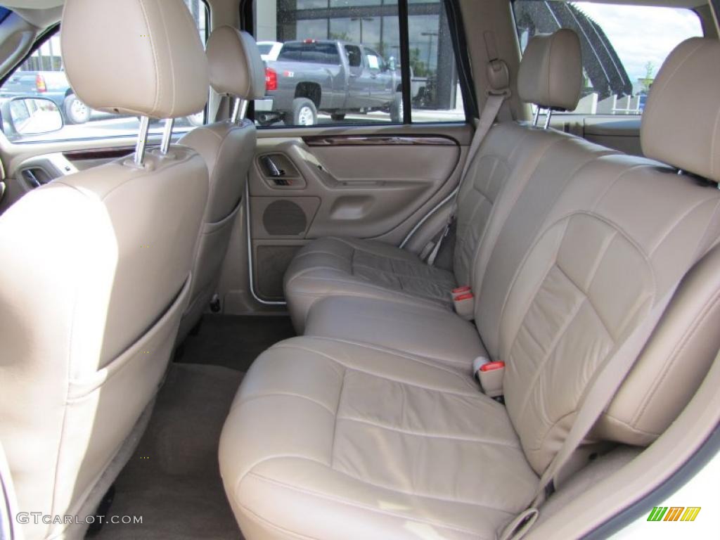 2002 Grand Cherokee Limited 4x4 - Stone White / Sandstone photo #5
