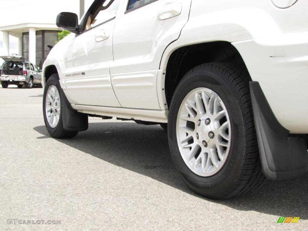 2002 Grand Cherokee Limited 4x4 - Stone White / Sandstone photo #16