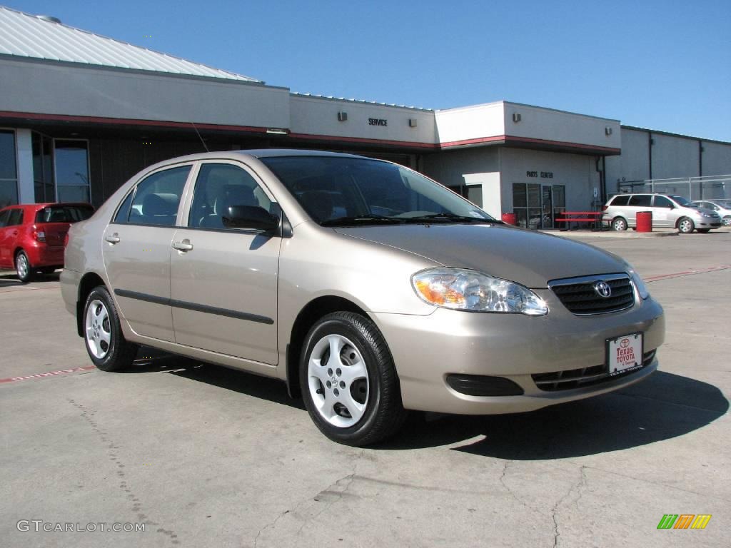 2006 Corolla CE - Desert Sand Mica / Beige photo #1