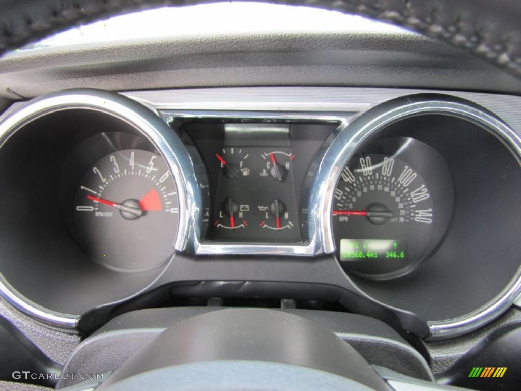 2008 Mustang GT Premium Coupe - Brilliant Silver Metallic / Dark Charcoal photo #10