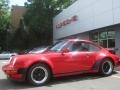 1987 Guards Red Porsche 911 Turbo Coupe  photo #22