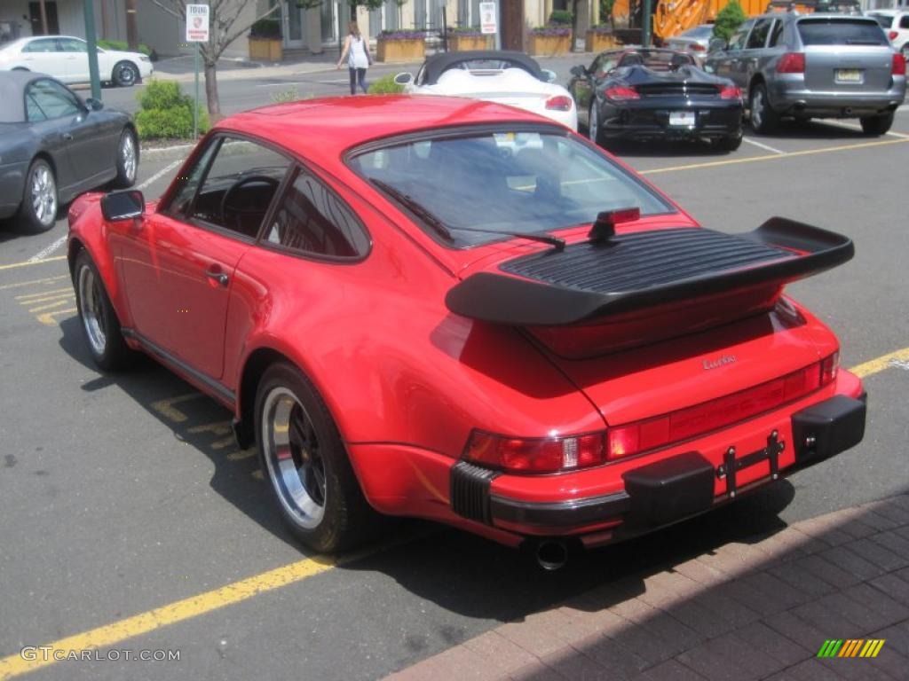 Guards Red 1987 Porsche 911 Turbo Coupe Exterior Photo #30772591