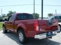 2008 Red Brawn Nissan Frontier SE King Cab  photo #3