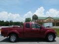2008 Red Brawn Nissan Frontier SE King Cab  photo #6