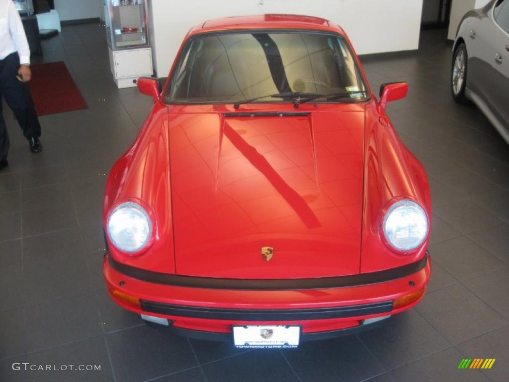 1987 911 Turbo Coupe - Guards Red / Black photo #52