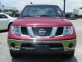 2008 Red Brawn Nissan Frontier SE King Cab  photo #8