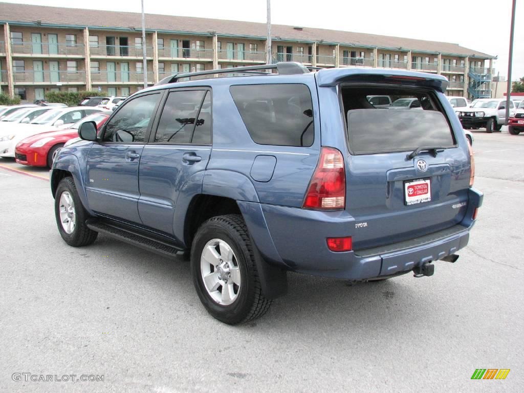 2005 4Runner SR5 - Pacific Blue Metallic / Taupe photo #8