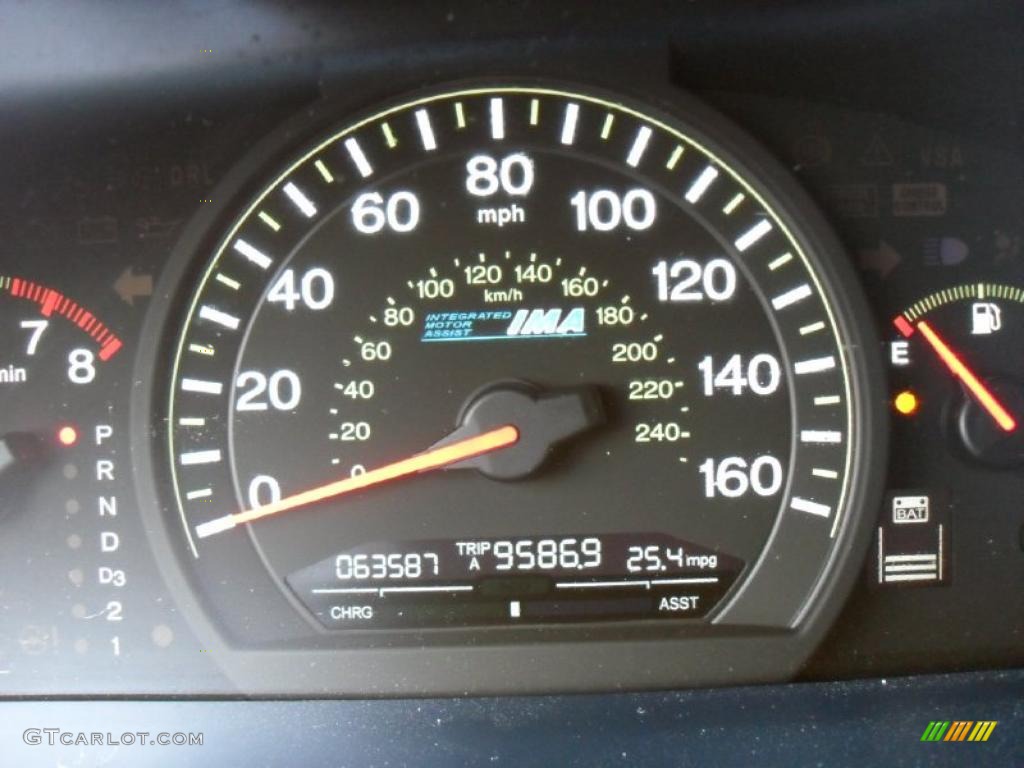 2006 Accord Hybrid Sedan - Desert Mist Metallic / Ivory photo #14