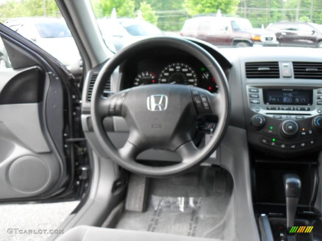 2007 Accord SE Sedan - Graphite Pearl / Gray photo #14