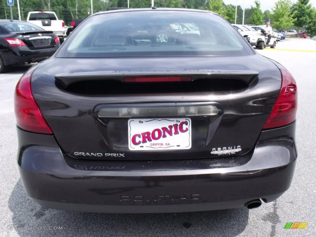 2008 Grand Prix Sedan - Dark Mocha Metallic / Ebony photo #4