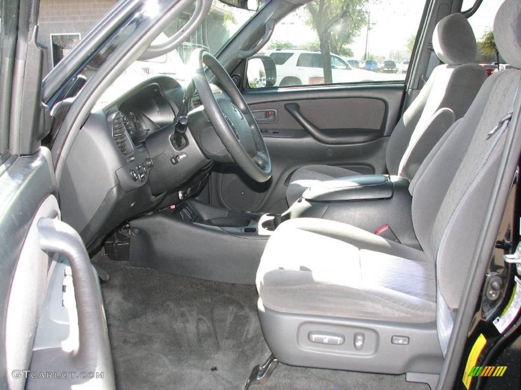 2006 Tundra Limited Double Cab 4x4 - Black / Dark Gray photo #8