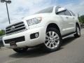 Arctic Frost Pearl - Sequoia Platinum 4WD Photo No. 1