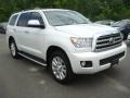 Arctic Frost Pearl - Sequoia Platinum 4WD Photo No. 9