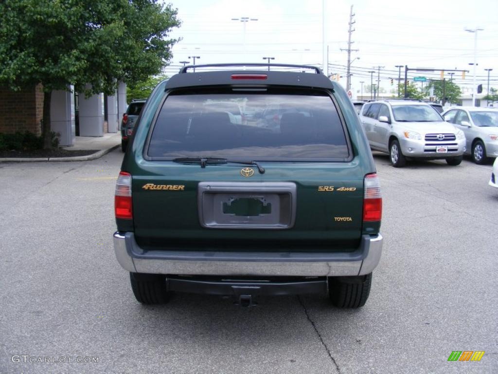 1999 4Runner SR5 4x4 - Imperial Jade Green Mica / Oak photo #4