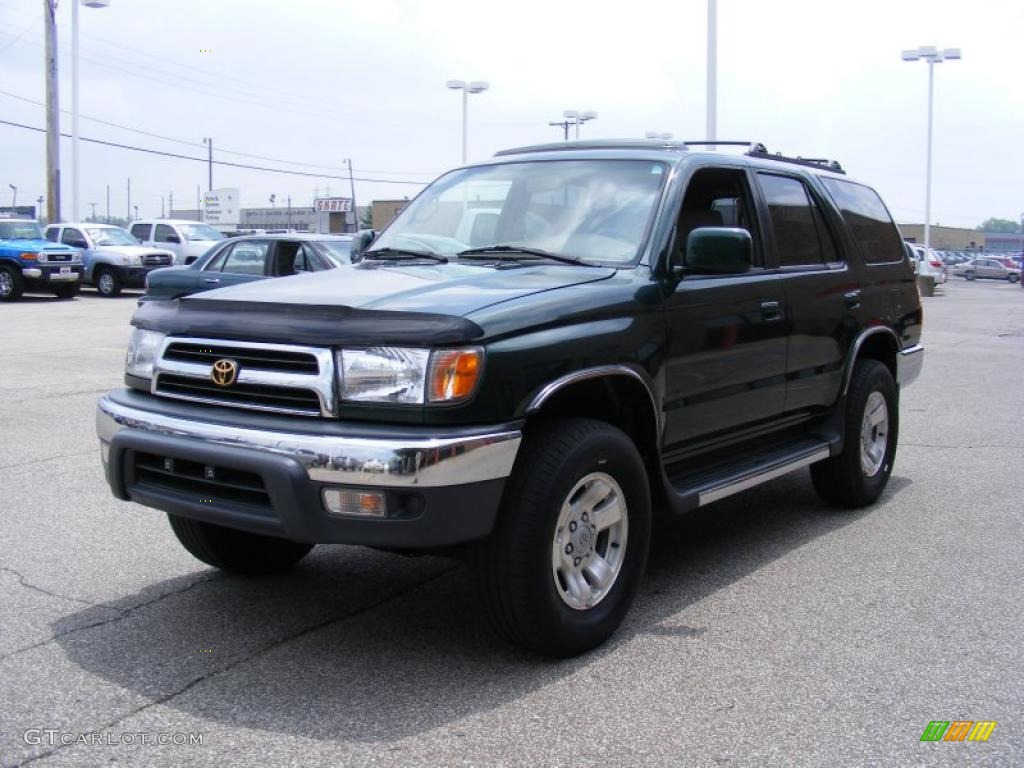 1999 4Runner SR5 4x4 - Imperial Jade Green Mica / Oak photo #7