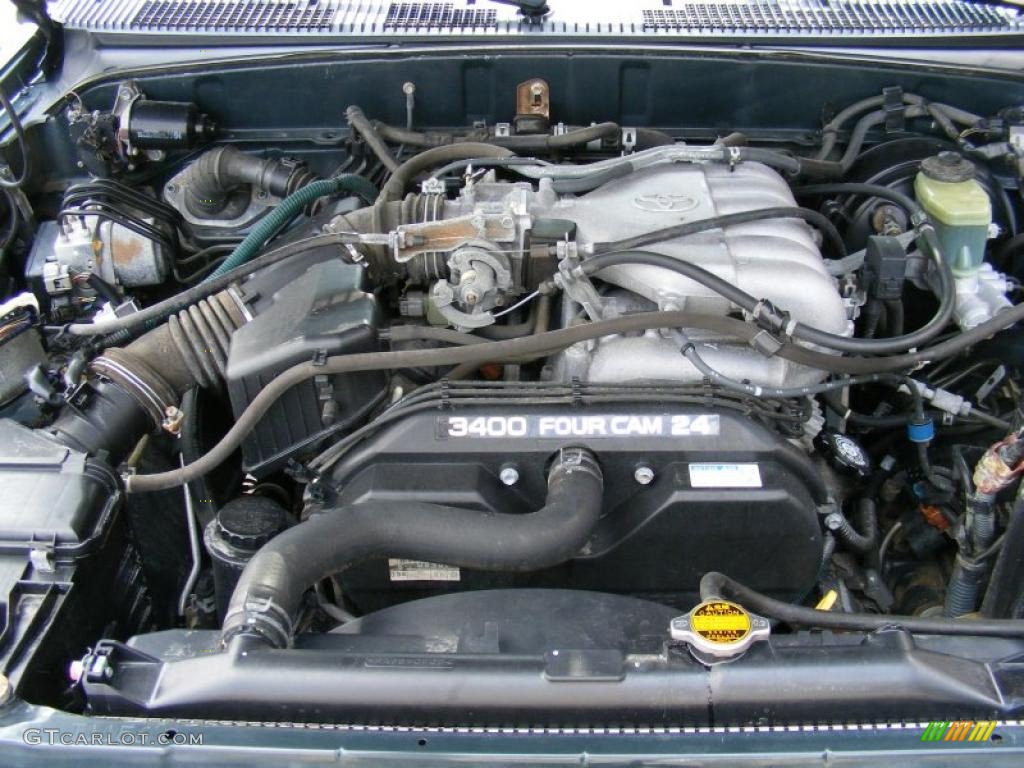 1999 4Runner SR5 4x4 - Imperial Jade Green Mica / Oak photo #28