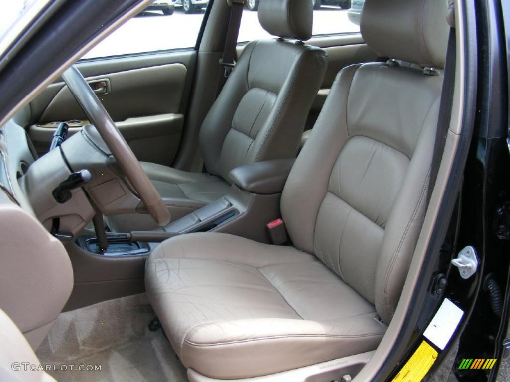 1998 Camry XLE V6 - Black / Oak photo #9