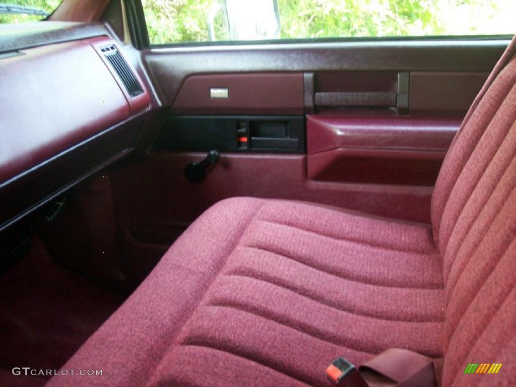 1989 C/K 3500 C3500 Silverado Extended Cab - Black / Red photo #29