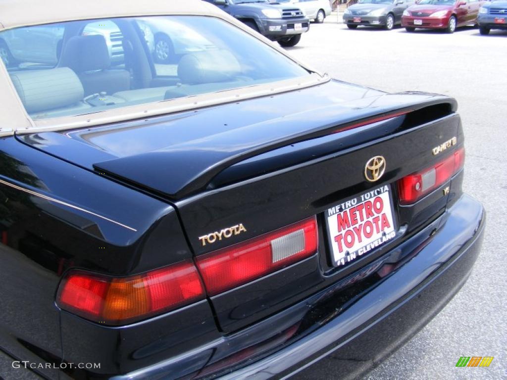 1998 Camry XLE V6 - Black / Oak photo #25