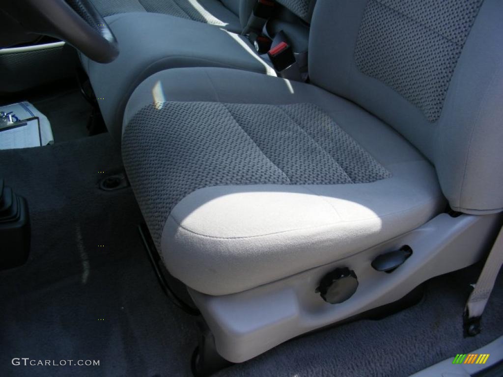 2003 F150 XLT Regular Cab 4x4 - Silver Metallic / Medium Graphite Grey photo #10