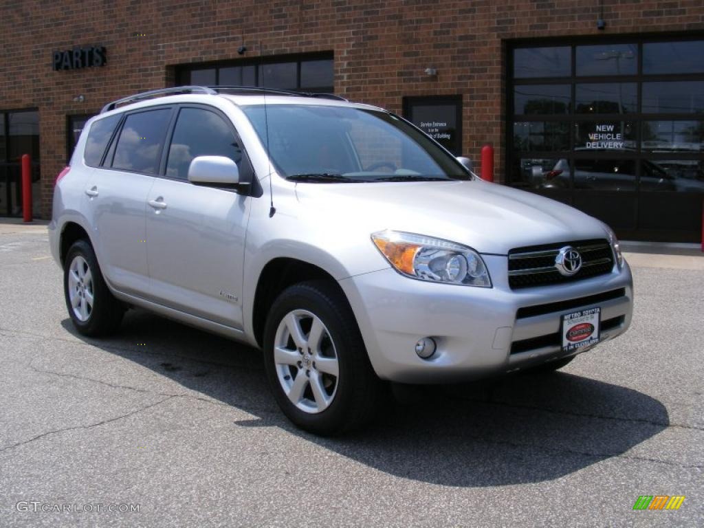 2007 RAV4 Limited 4WD - Classic Silver Metallic / Ash Gray photo #1