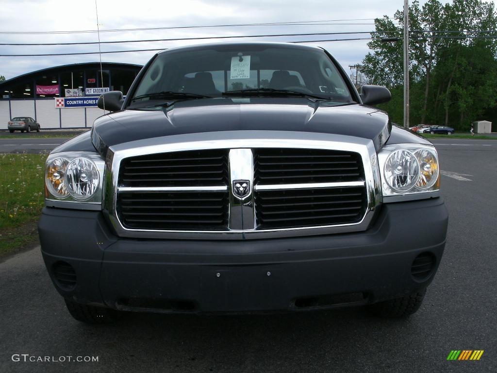 2005 Dakota ST Club Cab - Patriot Blue Pearl / Medium Slate Gray photo #3