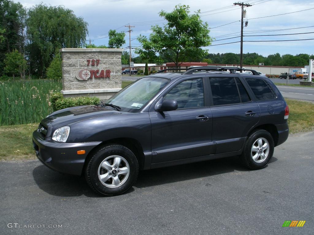 2006 Santa Fe GLS - Steel Blue / Gray photo #1