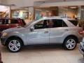 2010 Palladium Silver Metallic Mercedes-Benz ML 350 4Matic  photo #3