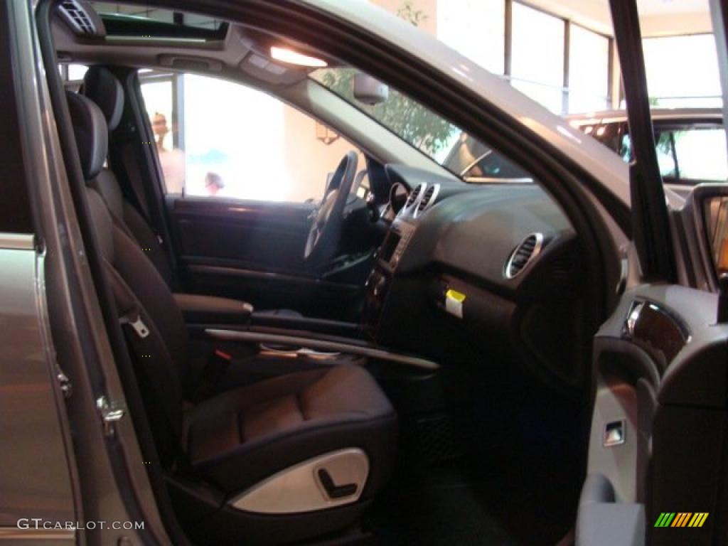 2010 ML 350 4Matic - Palladium Silver Metallic / Black photo #9