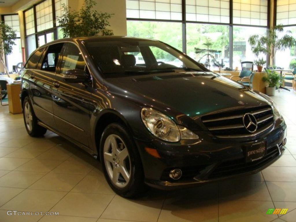 2010 R 350 4Matic - Steel Grey Metallic / Black photo #1