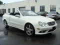 Arctic White - CLK 550 Cabriolet Photo No. 4