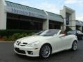 2010 Arctic White Mercedes-Benz SLK 350 Roadster  photo #1