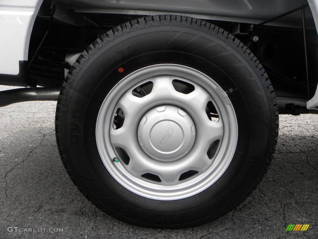 2010 F150 XL Regular Cab - Oxford White / Medium Stone photo #10