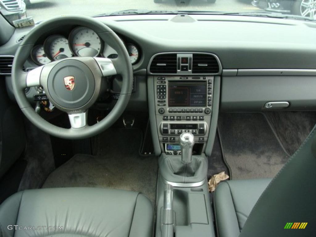 2007 911 Carrera S Coupe - Midnight Blue Metallic / Stone Grey photo #10