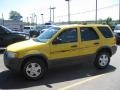 Chrome Yellow 2002 Ford Escape XLT V6