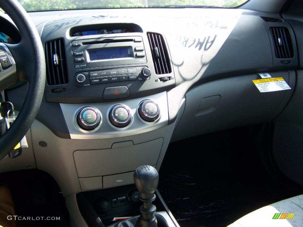 2010 Elantra GLS - Regatta Blue / Gray photo #17