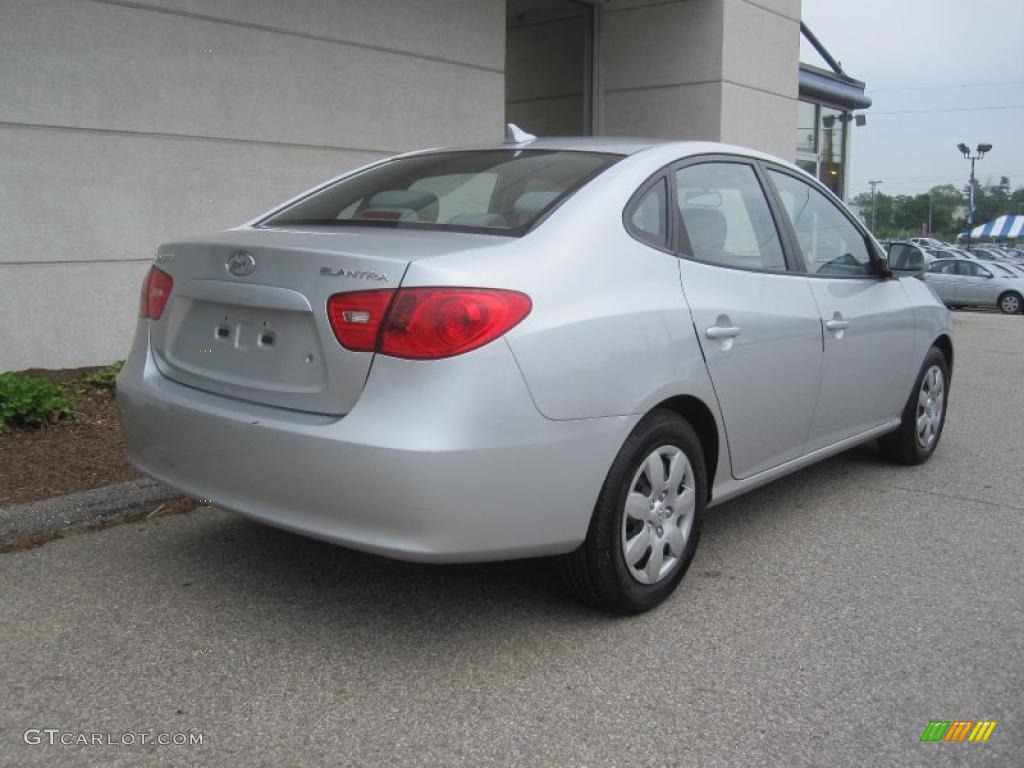 2009 Elantra GLS Sedan - Quicksilver / Gray photo #3