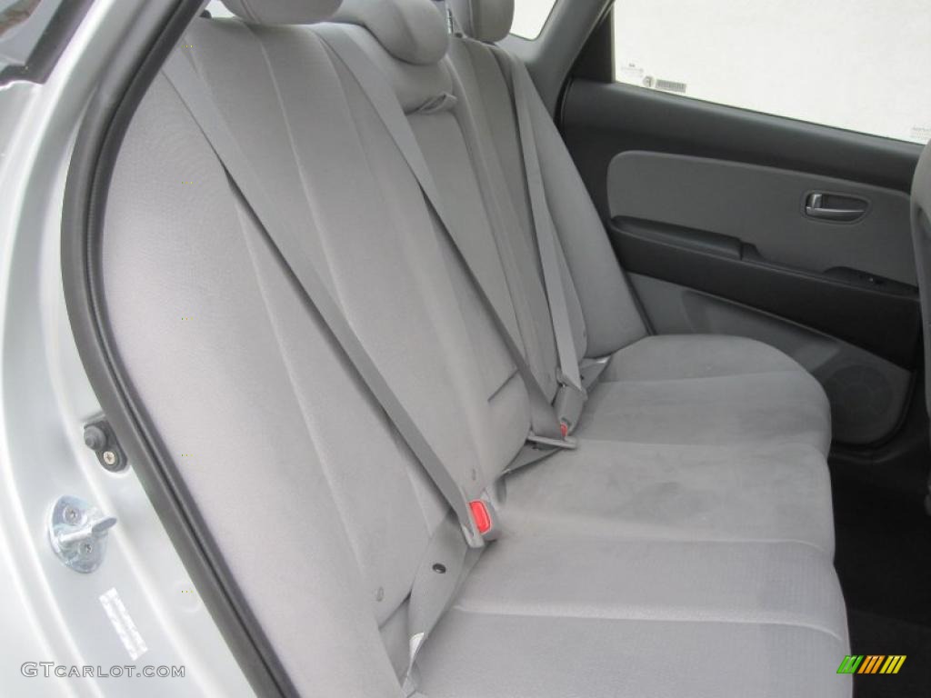 2009 Elantra GLS Sedan - Quicksilver / Gray photo #5