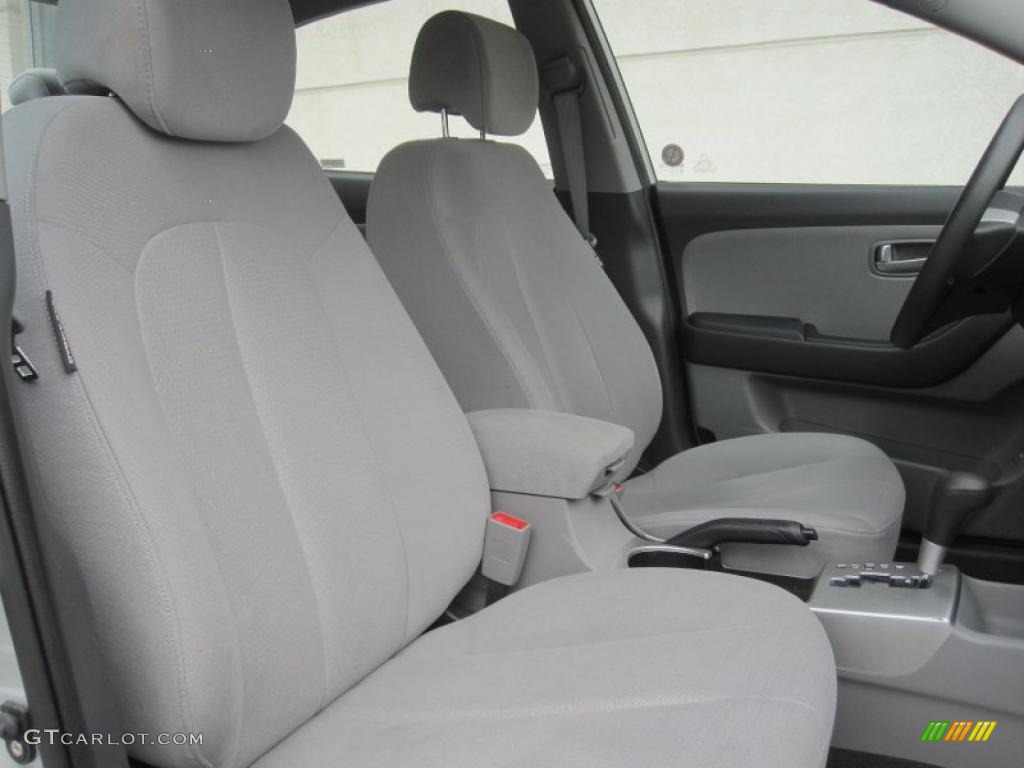 2009 Elantra GLS Sedan - Quicksilver / Gray photo #7